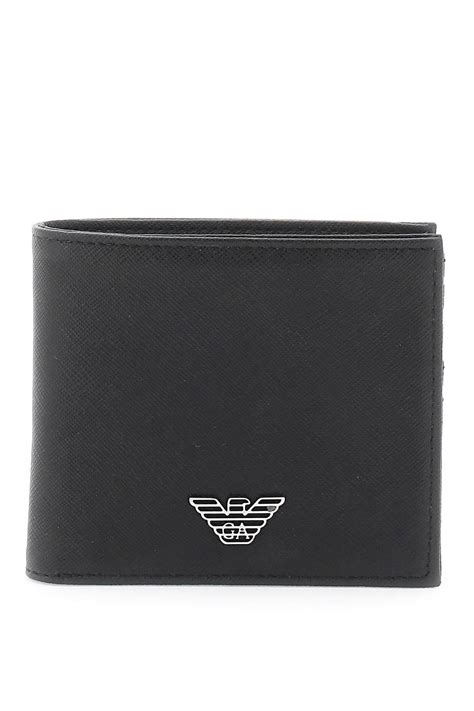 mens armani wallets|giorgio armani wallet price.